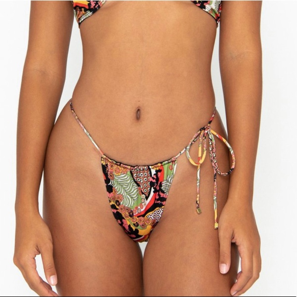 Sommer Swim NAOMI - BAHAMAS side tie bikini bottom